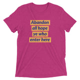 Abandon all hope