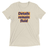 Details remain fluid