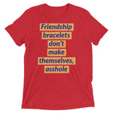 Friendship bracelets don’t make themselves