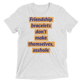 Friendship bracelets don’t make themselves